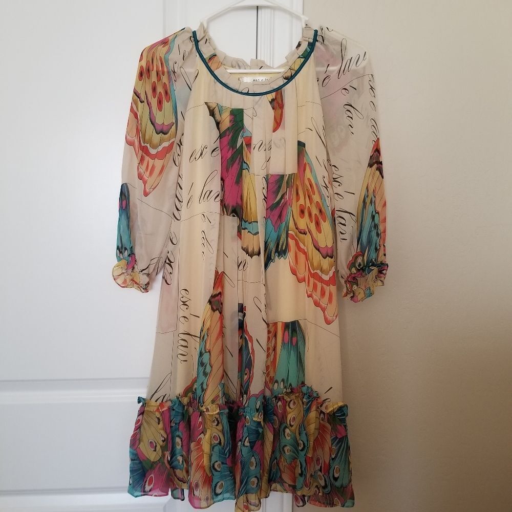 NWOT Peacock summer dress